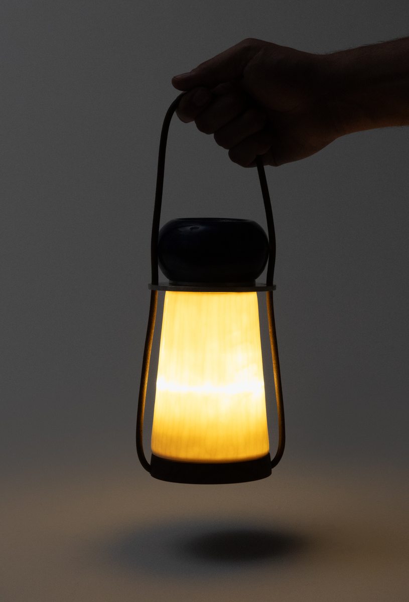 Ekāānt lit in dark